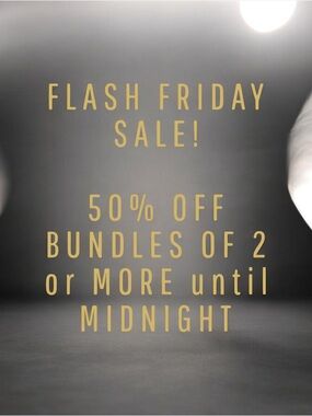 Flash Friday Sale! 🎉